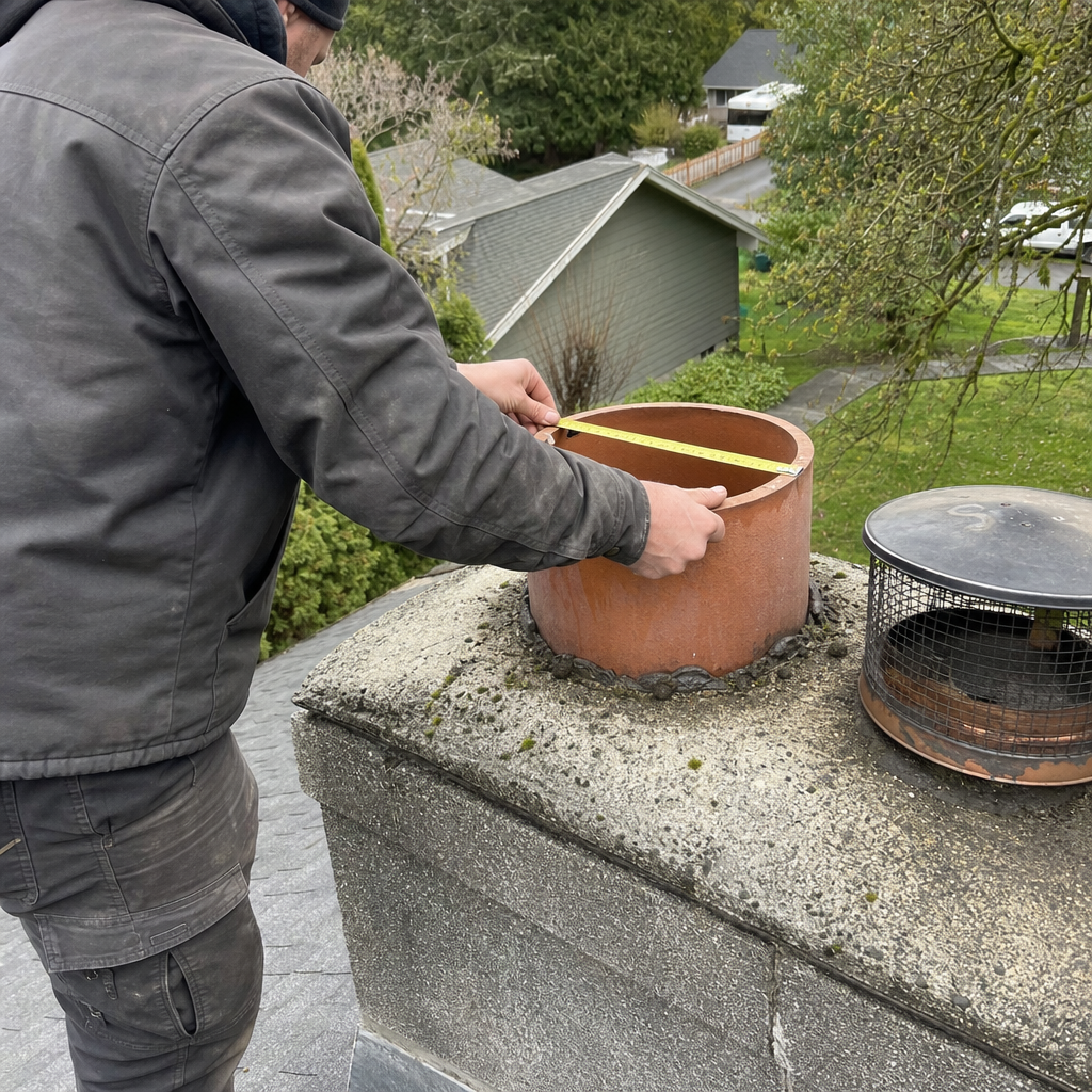 Chimney Cap & Crown in Cheney, WA | Horizon Chimney Sweep Washington